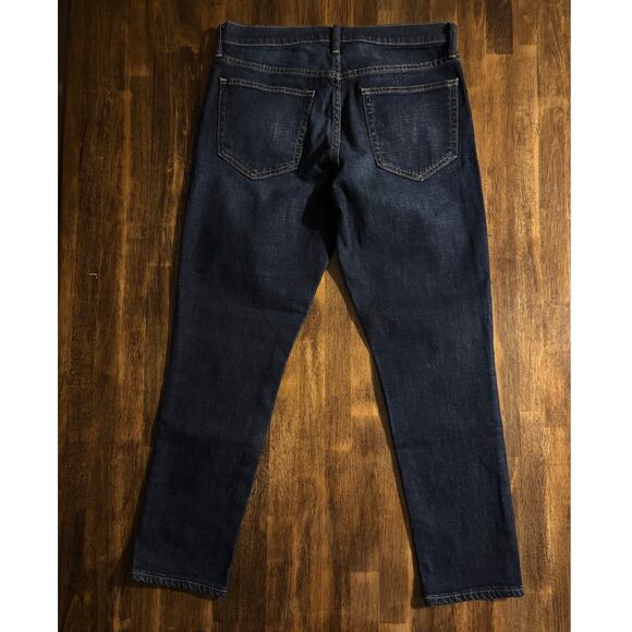 Gap Women’s 28 Jeans Best Girlfriend Mid Rise 26" Inseam Slim Straight Denim - Picture 2 of 12